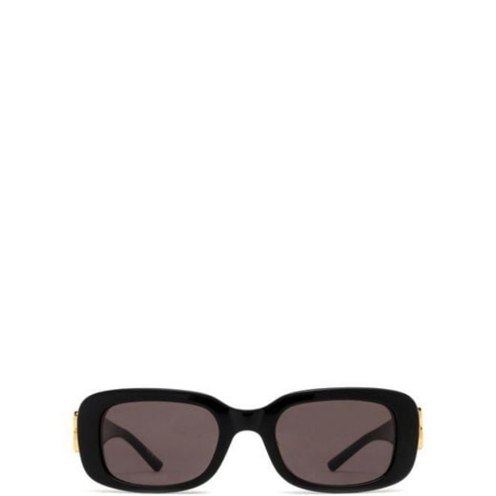 NEW BALENCIAGA WOMEN SQUARE BLACK BB0310SK 001 SUNGLASSES - Picture 5 of 6